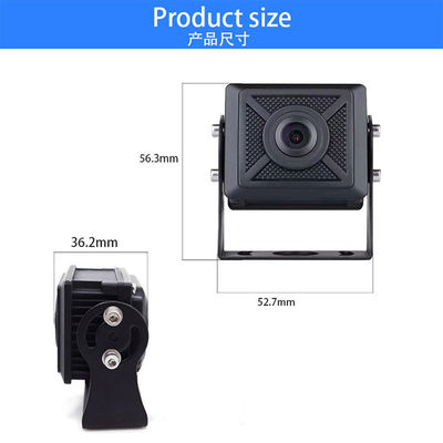 Black Auto Car Security Camera Waterproof And Shock Absorbing
