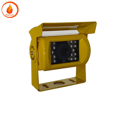 36V Rear View AHD Car Camera Shockproof Monitoring Yellow Reverse Image
