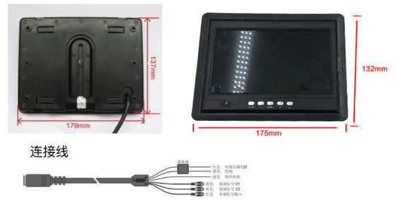 Portable Car Wifi Monitor Lightweight Desktop Car Computer Monitor