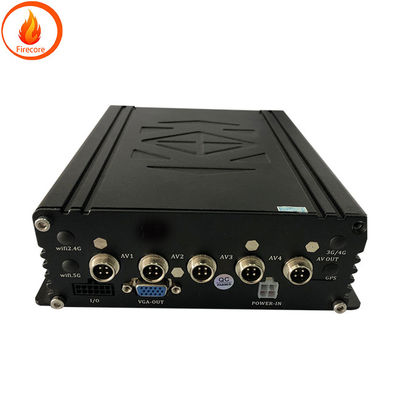 Mounted CAR DVR Recorder Hard Disk Monitoring Four Channel DVR System