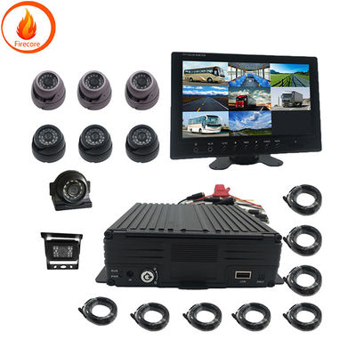 Custom Vehicle Camera Monitoring System HDMI 4 Way Car Video Recorder
