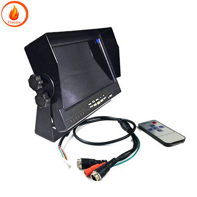 AHD 7 Inch Car Rear View Monitor ABS Material IP68 Waterproof Level