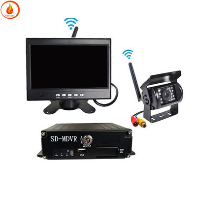 24V Vehicle 4G WIFI Camera Monitoring Night Vision 7 Inch Display