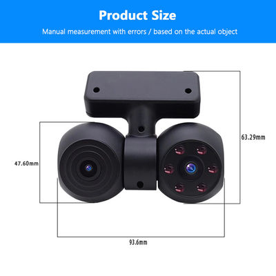 Patented Design HP 1080P Mini Dash Cam Dual Camera Hidden For Car Fisheye