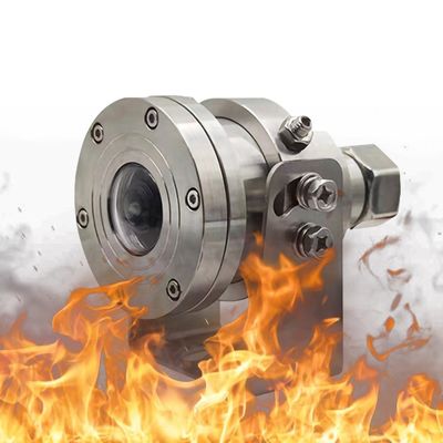 4K CCTV Anti-Explosion Fisheye PTZ Camera Stainless Steel for Truck Build-in MIC Starlight IR