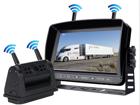HD Combo 7-inch Screen Rechargeable Battery Wireless Backup Imaging Reverse Camera