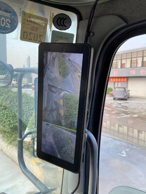 1080P Dual Lens DVR 12.3inch View Electronic Reversing Mirror Split View Replace Bus Outside Mirror